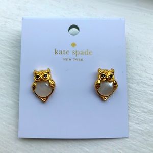 Kate Spade owl earrings